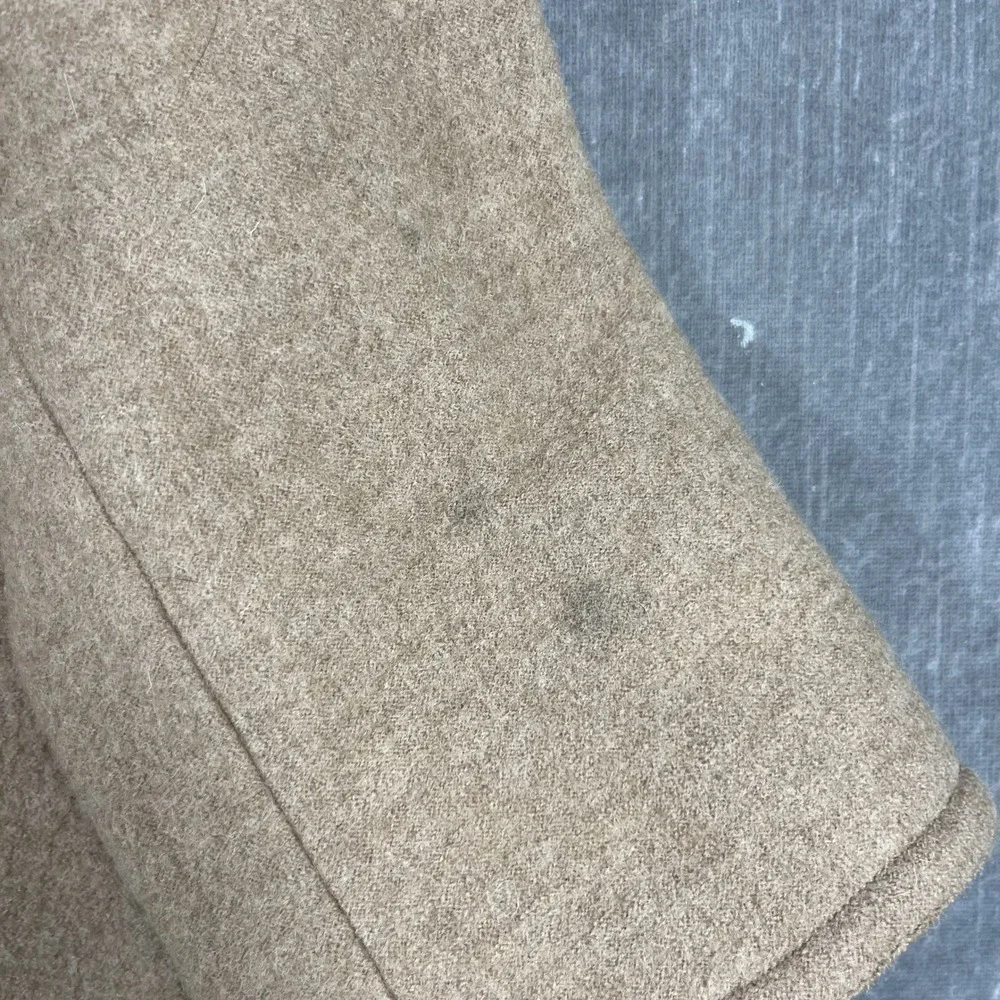 Pendleton Women's Medium Camel Tan‎ Merino Wool Blend Blazer Jacket